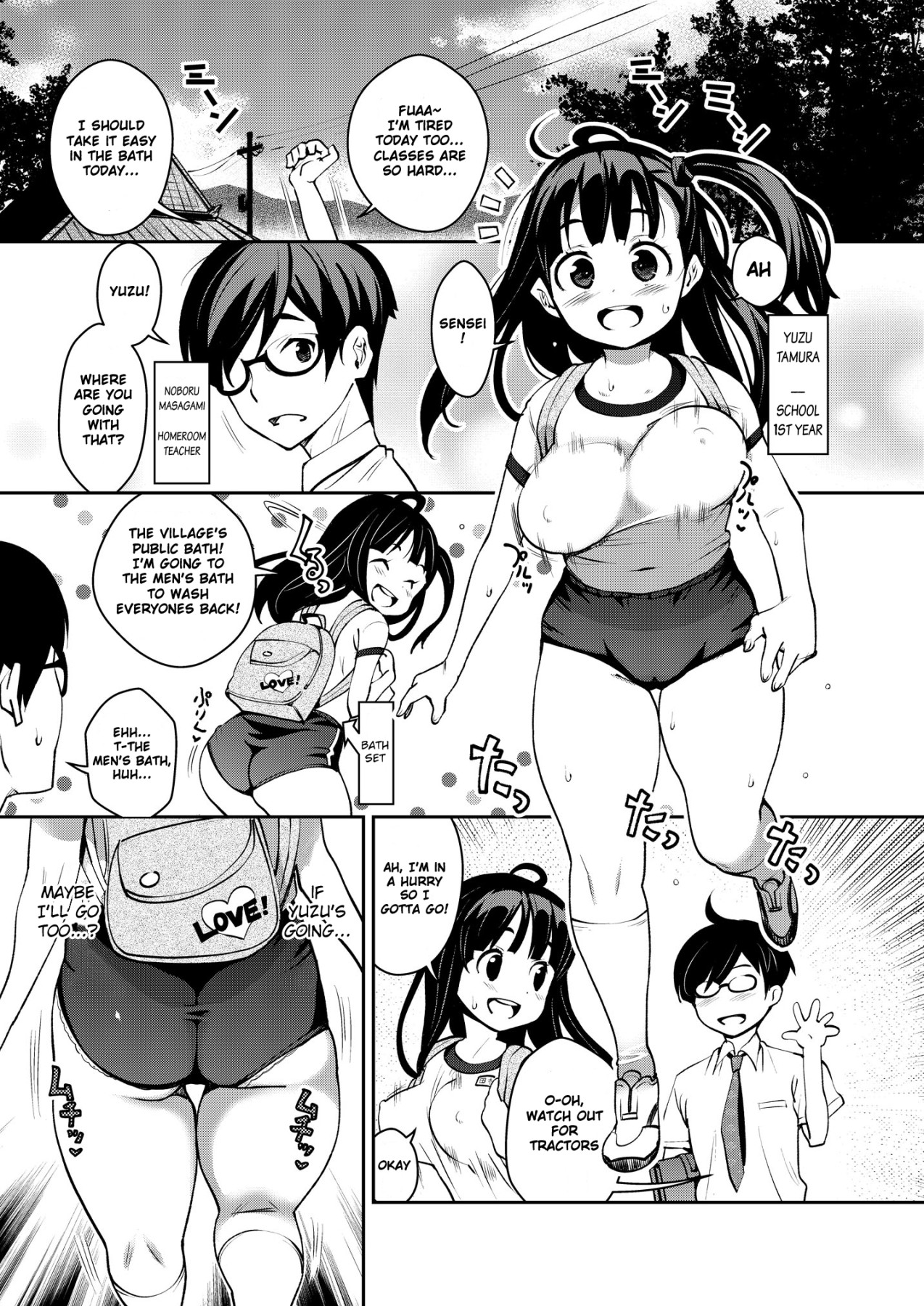 Hentai Manga Comic-Inakax 3! Sweaty in Public Baths and Private Sauna-Read-2